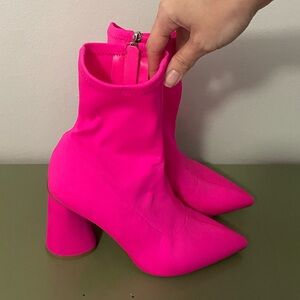 STEVE MADDEN VALYANT WOMENS ZIPPER
POINTED TOE ANKLE BOOTS SIZE 9